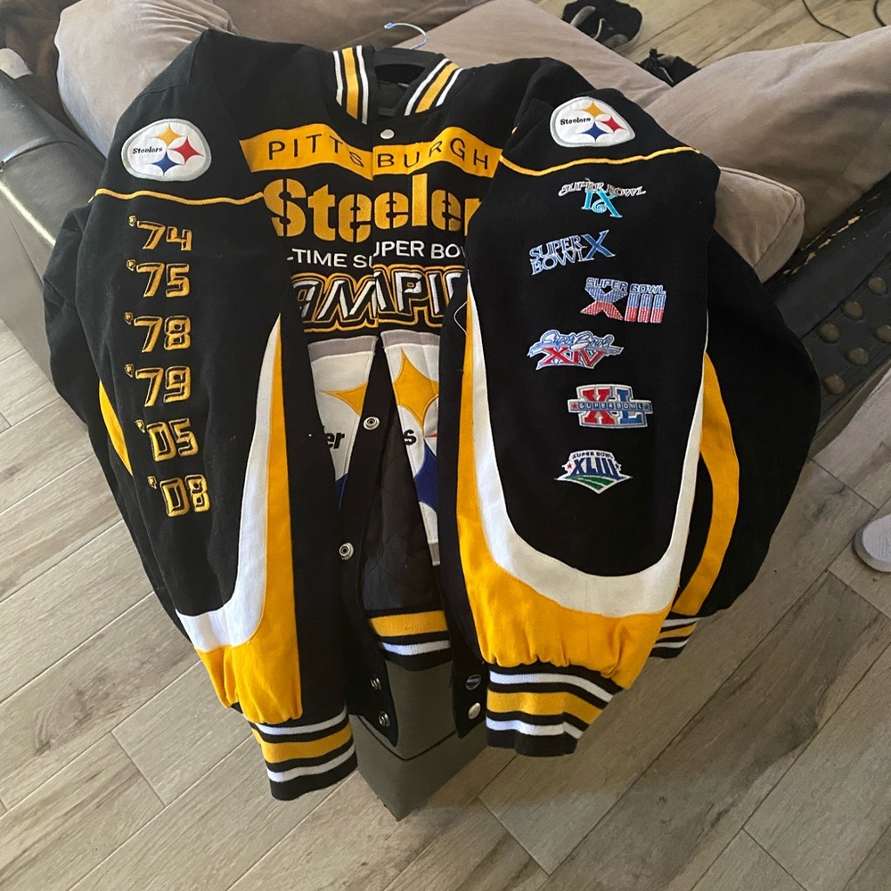 Pittsburg Steelers Super Bowl jacket